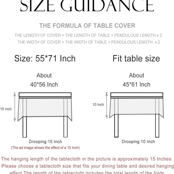 Patdrea Designer Blue Tablecloth For Rectangle Tables,Vintage Linen With Leaves - Picture 7 of 11